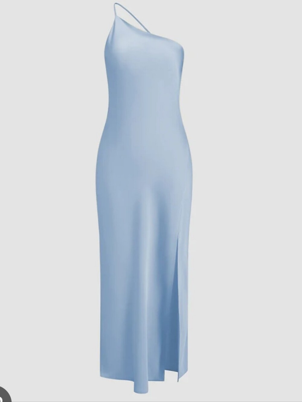 Commense Moonlight Open Back Side Stil Satin Effect Sz M NWT